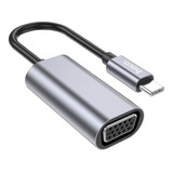 Adaptador Cable Convertidor Usb-c/tipo-c A Vga 1920x1080p