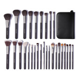 Set De 29 Brochas De Maquillaje Docolor Da2901 Matte Black