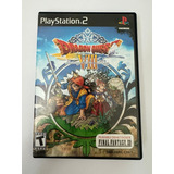 Dragon Quest 8 Playstation 2 Original 