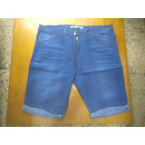 Bermudas Jean Talle 52 Y 54  56, 58, 60 De Hombre. 