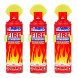 Matafuego En Aerosol 500ml X 3 Unid Abro Envió Gratis 