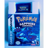 Pokémon Sapphire Nintendo Version Game Boy Advance Original 