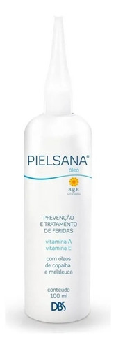 Pielsana® Óleo Cicatrizante A.g.e Com Copaíba 100ml  C/ Nf Tipo De Embalagem Almotolia Fragrância S Tipos De Pele Todas