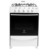 Cocina Escorial Master Gas Natural 4 Hornallas  Blanca Lh