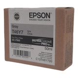 Tinta Ultrachrome Epson Gris T46y7 Para Surecolor P900