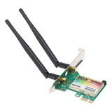 Adaptador De Red Pcie Inalámbrico Tarjeta Wifi Ac 1200mbps B