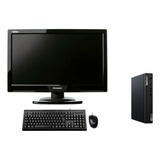 Cpu + Monitor Lenovo Mini M70q Core I3 10ger 8gb 256ssd