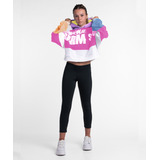 Buzo Teen Hoodie | Mujer Buzo Zoey Rosa Combinado Okiwama