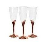 Taça Champagne Base Rose Gold