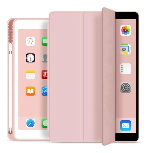 Carcasa Smart Case Para iPad Air 10.9 Ranura Pencil 4/5gen. 