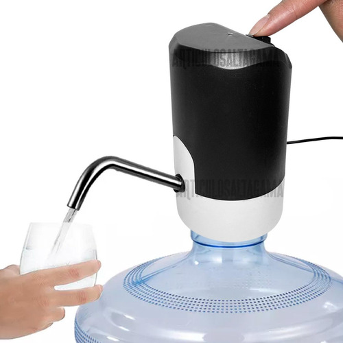 Dispensador Automatico De Agua Para Botellon Con Cable Usb