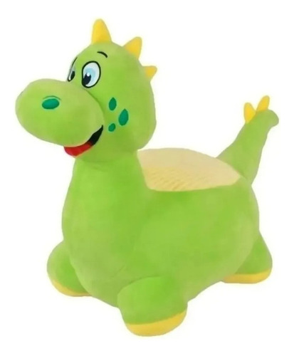 Peluche Dinosaurio Verde Puff Sillon Infantil