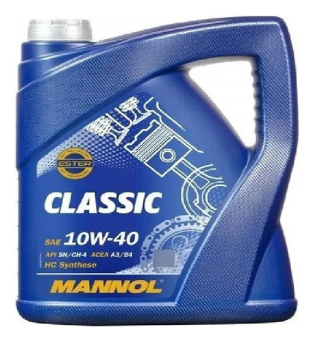 Aceite Mannol Classic 10w40 5lts (semisíntetico)