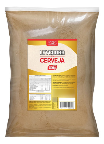 Levedura De Cerveja Torres Sachê Com 500g