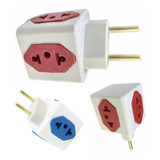 Kit 500 Adaptadores Pino Cubo Colorido Benjamin 4saídas 10a 