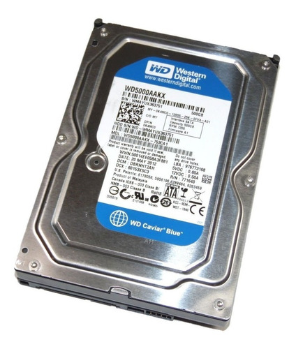 Hd Western Digital 500gb Sata 3gbs Pc Dvr 7200rpm Sata Gtia