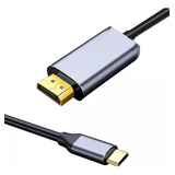 Adaptador Cable Usb Tipo C A Displayport 4k 60hz 1.8m