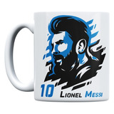 Taza Messi 10 Argentina Mug Pocillo