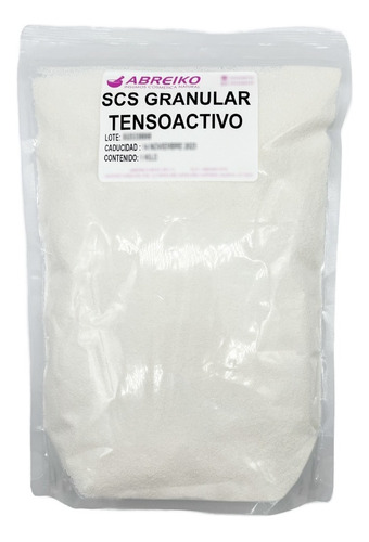  Scs Granular Tensoactivo (shampoo Solido) 1 Kg