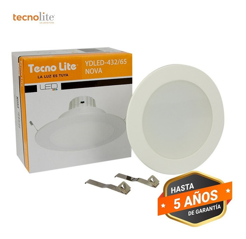 Spot Empotrable Led 11w Tecnolite Ydled-432/65 Color Blanco