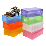 Organizador Plegable De Plástico Transparente Para Zapatos,