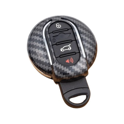 Funda Llave Mini Cooper Fibra De Carbono 