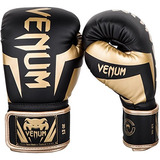 Guantes De Boxeo Negro/dorado 10 Oz Piel Skintex