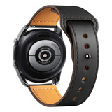 Pulseira 20mm Couro Natural Compatível Com Garmin 645 Music