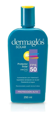 Protector Solar Dermaglós Fps50 Emulsión X250ml