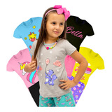 Kit 10 Peças Roupa Infantil Menina Feminino Atacado Verão