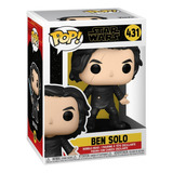 Juguete Funko Pop Star Wars Ben Solo With Blue Lightsaber