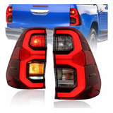 Juego Faro P-toyota Hilux Srv Srx Full - Led Fal 