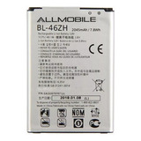 Pila Bateria Litio Bl-46zh Para LG K7 K8 Q7 Tribute 5 E/g