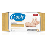 Toallitas Humedas Q-soft Premium Oleo Calcareo X 40 U.