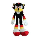 Boneco Pelúcia Sonic Shadow 35 Cm Unisex Antialergico Novo