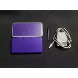 New Nintendo 2ds Xl Morado Con Detalle Pantalla Y Cámara