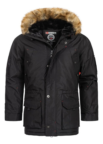 Campera Parka Impermeable Geographical Norway  Importada