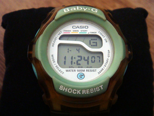 Reloj Casio Baby-g Bg-130. Shock Resistant 10 Bar.