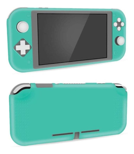 Funda Protectora Turquesa Para Nintendo Switch Lite