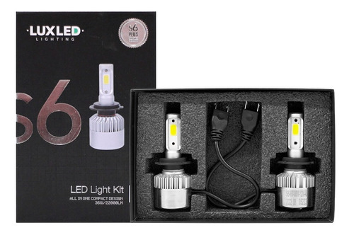 Kit Cree Led H4 H7 H11 H1 H3 Hb4 S6 Plus + Led T10 44000lum