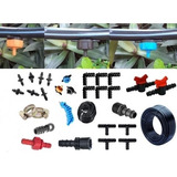 Kit Sistema Riego Por Goteo Autocompensado Huertas Jardines