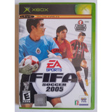 Jogo Fifa Soccer 2005 Original Xbox Classico Midia Fisica Cd