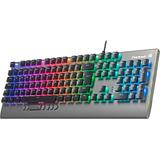 Teclado Gamer Mecânico Fortrek Pro Cruiser Krgd Crystal Abnt