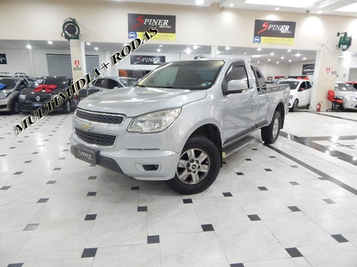 CHEVROLET S10 2.4 LT 4X2 CS FLEX COMPLETA MULTIMÍDIA + RODAS