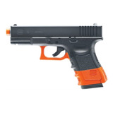 Glock 19 Gen 3 Co2 Sb199 Naranja/negro 6mm Airsoft Xchws C