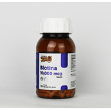 Biotina 10,000 Mcg, 120 Cápsulas