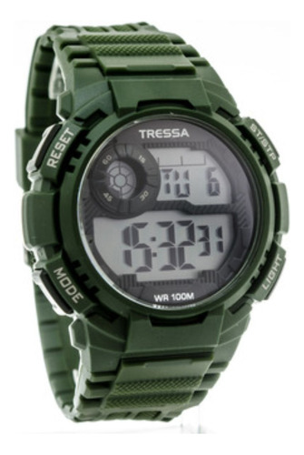 Reloj Tressa Hombre Digital Crono Alarma Chiarezza Tre0234