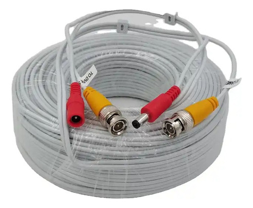 Cable Cámaras Seguridad Cctv Vídeo Y Power Bnc 30 Mts Kit