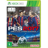 Jogo Mídia Física Pro Evolution Soccer 2017 Pes 2017 Xbox360