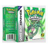 Pokemon Emerald Version Esmeralda Game Boy De Pikachu Gba